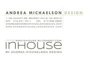 Andrea Michaelson Design Profile