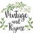 Vintage and Thyme Avatar