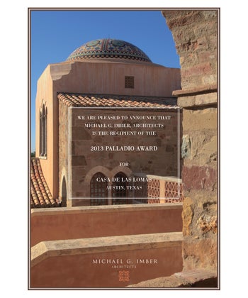 2013 Palladio Awards