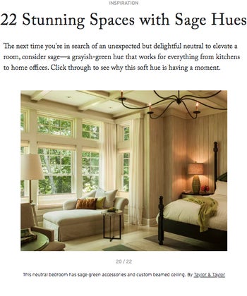 22 Stunning Spaces with Sage Hues                                                   
