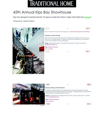 "45th Annual Kips Bay Showhouse"
