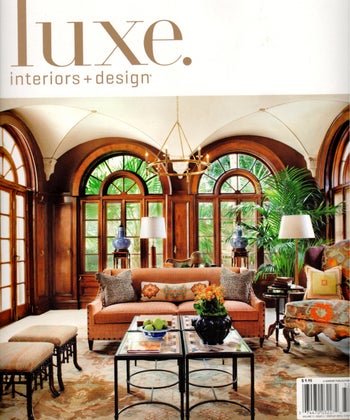 LUXE INTERIORS + DESIGN MAGAZINE HOUSTON