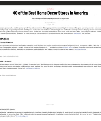 40 of the Best Home Decor Stores in America