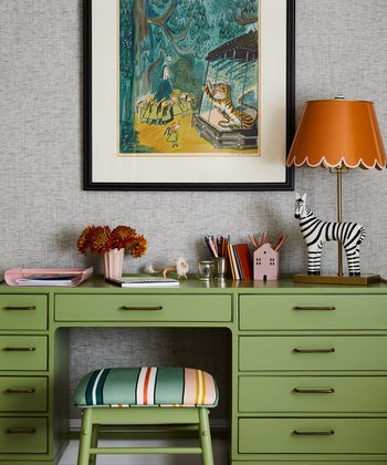 A Vintage Madeline Print Inspired This Toddler’s Safari-Themed Room