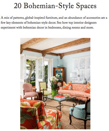 20 Bohemian-Style Spaces