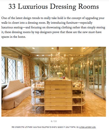 33 Luxurious Dressing Rooms                                                                   