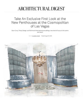 Take An Exclusive First Look at the Cosmopolitan of Las Vegas