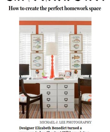 How to create the perfect homework space