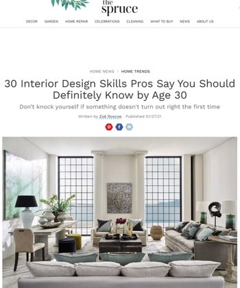 30 Interior Design Skills The Pros Say You Should Know by 30