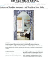 Designers on Their First Apartments—and Their Cheap Décor Tricks