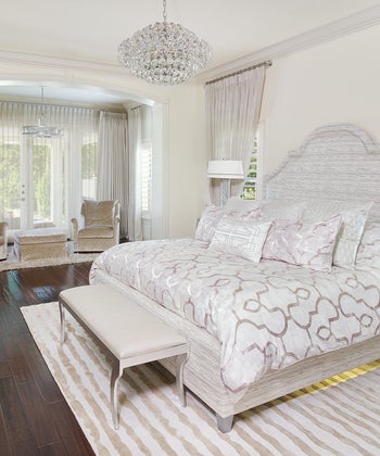 Dreamy Bedrooms In Wintery Whites & Ivory