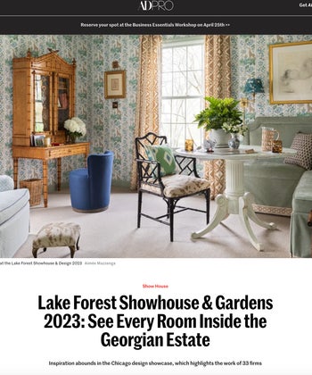Lake Forest Showhouse & Gardens 2023: See Every Room Inside the Georgian Estate