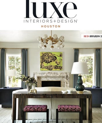 A Houston Home Goes High-Style With Rich Colors + Lush Textures