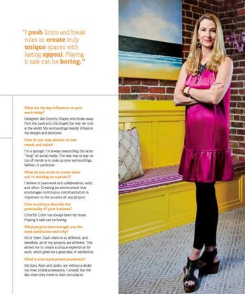 LUXE Magazine Feature