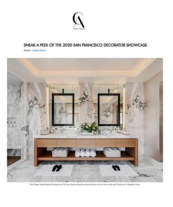 Sneak Peak of the 2020 SF Decorator Showcase