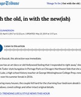 Out with the old, in with the new(ish)