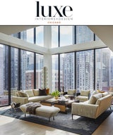 Modern Comforts - Contemporary art, a Parisian-inspired bar and breathtaking views define a downtown Chicago penthouse.