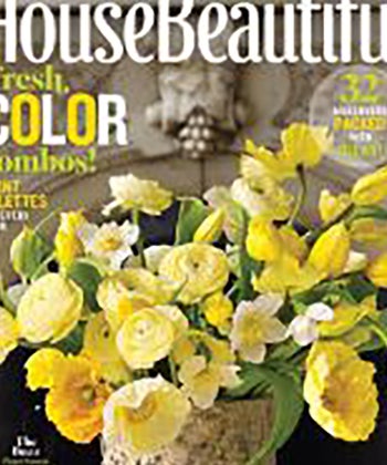 What's on your vanity?  Young Huh The New York based decorator-a former pick for HB's new wave! discovers the appeal of a pretty and polished beauty nook.