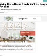15 Inspiring Home Decor Trends You'll Be Tempted to Try in 2021