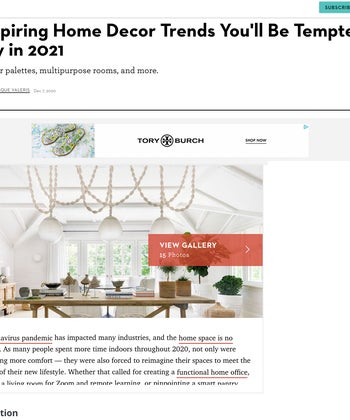 15 Inspiring Home Decor Trends You'll Be Tempted to Try in 2021