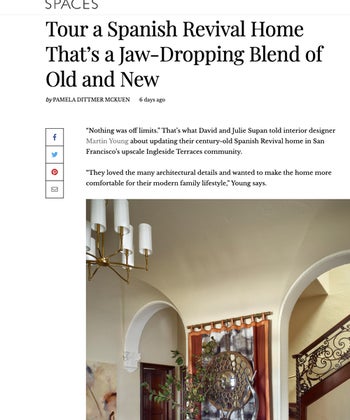 Tour a Spanish Revival Home That’s a Jaw-Dropping Blend of Old and New