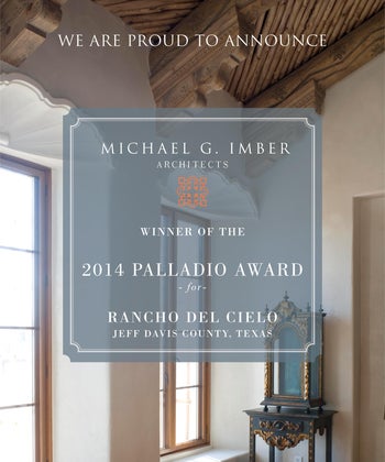 Winner of the 2014 Palladio Awards