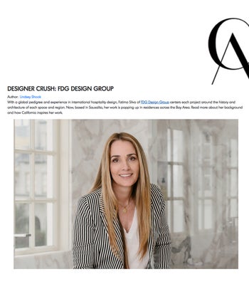 Designer Crush: Fatima McNell of FDG Design