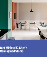 Architectural Digest: Tour Architect Michael K. Chen's Colorfully Reimagined Studio