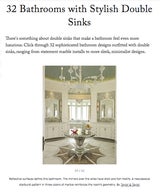 32 Bathrooms with Stylish Double Sinks