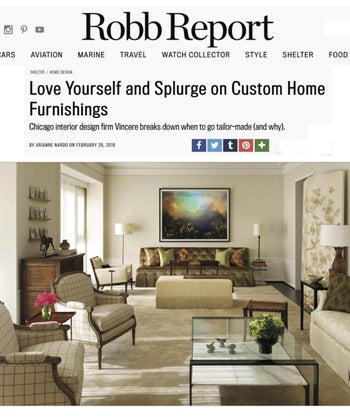 Love Yourself and Splurge on Custom Home Furnishings