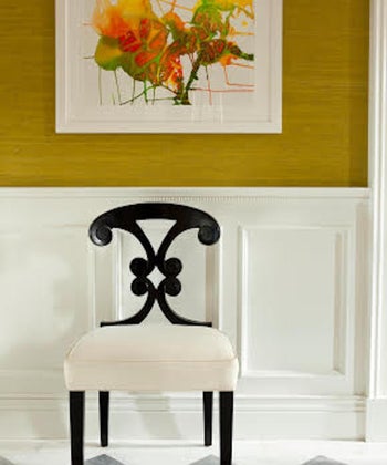 10 Spaces with Stylish Grasscloth Wall Coverings