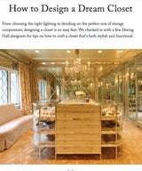 How to Design a Dream Closet                                                     
