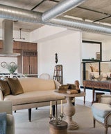 Transitional Washington DC Loft with French Countryside Decor