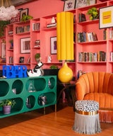 The Goal of This 912-Square-Foot Loft’s Vibrant Makeover Was To Have “No White Walls”