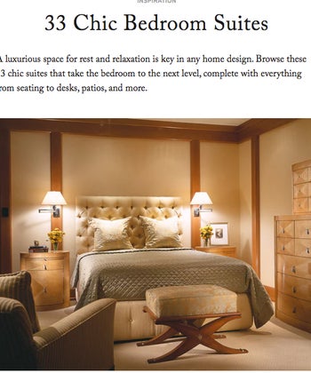 33 Chic Bedroom Suites