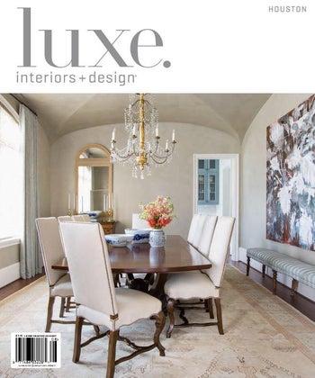 LUXE INTERIORS + DESIGN, JULY/AUGUST 2017