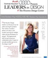 LEADERS IN DESIGN AT THE HOUSTON DESIGN CENTER