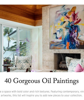 Gorgeous Oil Paintings