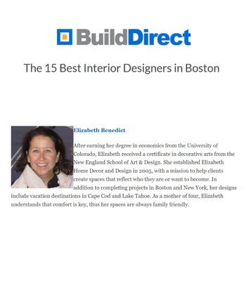 The 15 Best Interior Designers in Boston