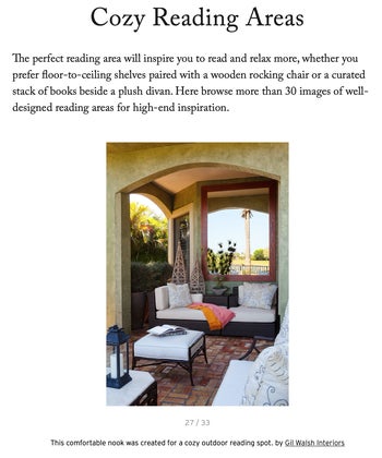 Cozy Reading Areas