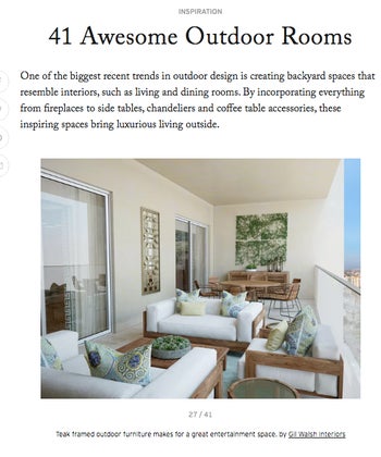 41 Awesome Outdoor Rooms                                                                             