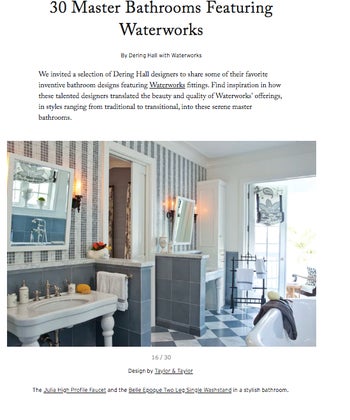  30 Master Bathrooms Featuring Waterworks 