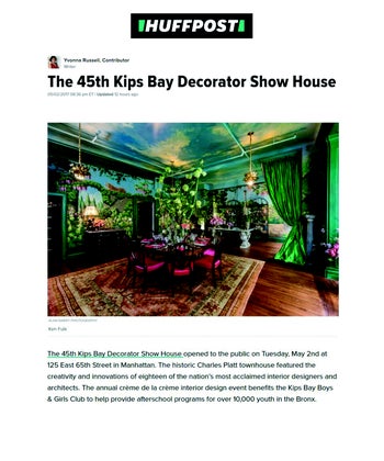 "The 45th Annual Kips Bay Decorator Show House"