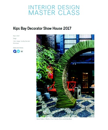 "Kips Bay Decorator Show House 2017"