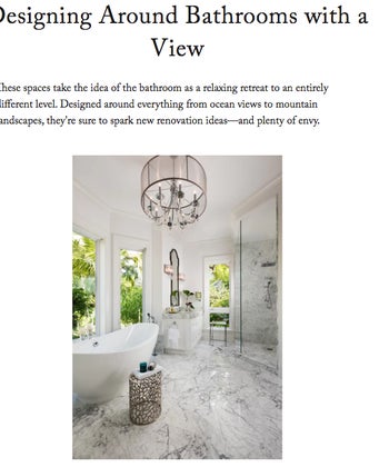  Designing Around Bathrooms with a View