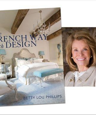 Detroit News cover story on Betty Lou Phillips - secrets to great French Design.