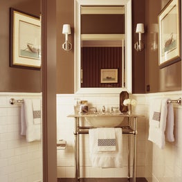 Powder Room in a Park Avenue Residence, Manhattan