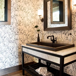 Modern Farmhouse Powder Room