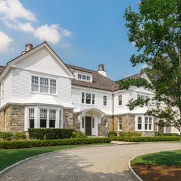 A new shingle style home in Scarsdale, NY