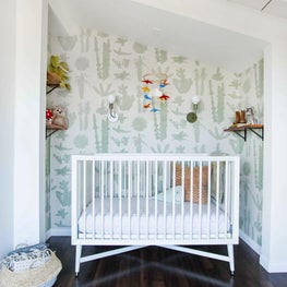 Lookout Mountain Nursery with Cactus Wallpaper